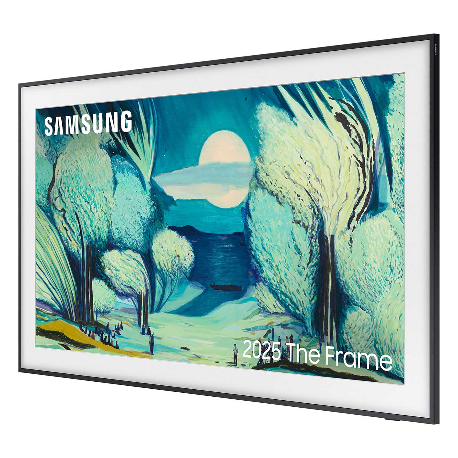 Samsung The Frame TV 2025 Angled View