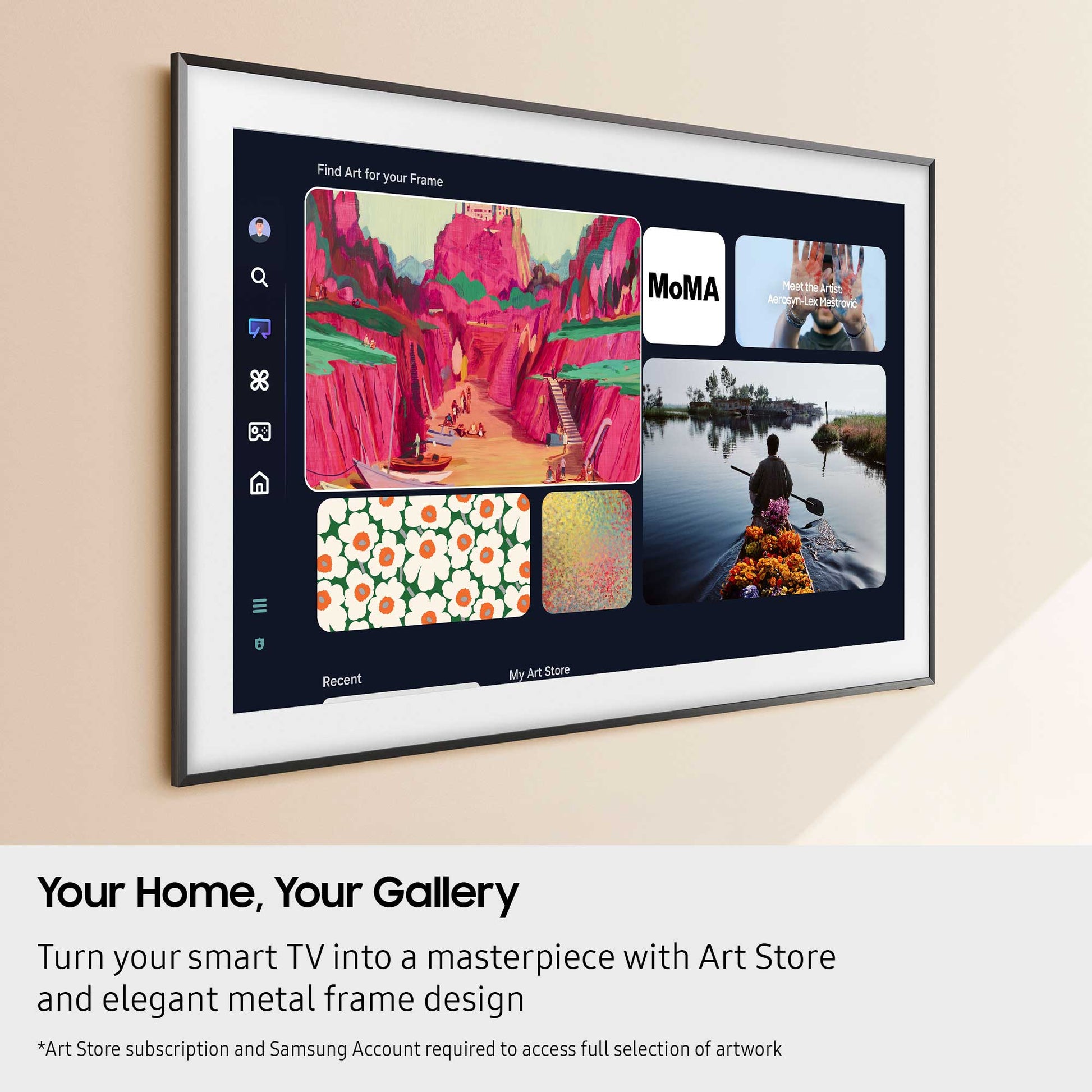Samsung The Frame TV 2025 Art Store