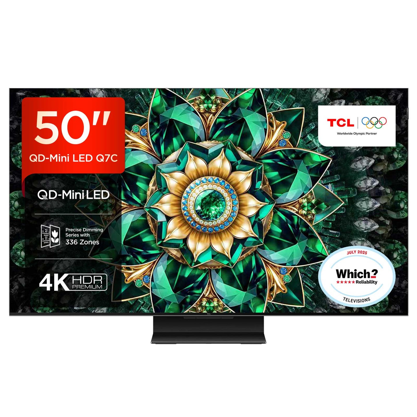 TCL 50Q7C-UK 50" QD-Mini LED Smart TV