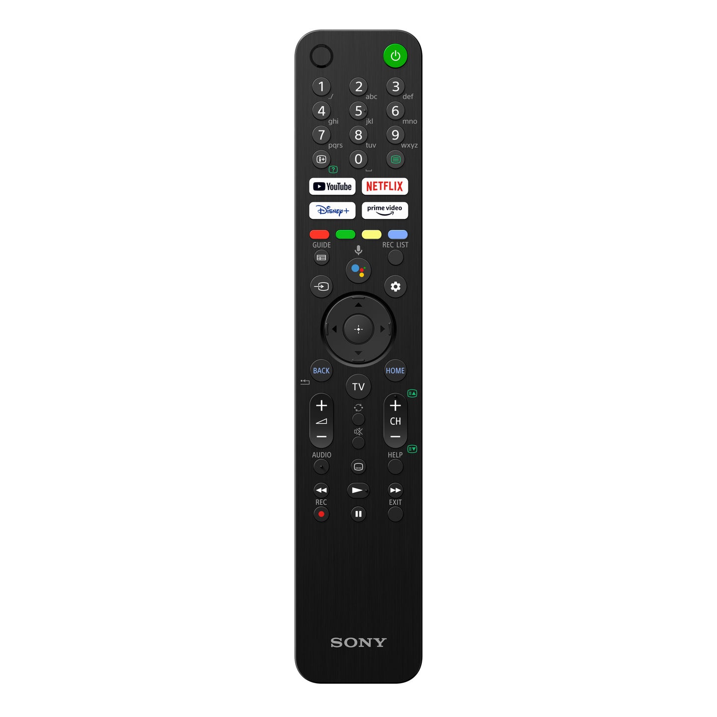 Sony BRAVIA XR50X90S Remote Control