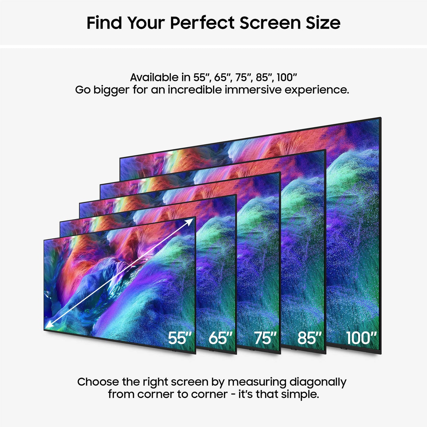 Samsung MRE55-85R85H Screen Sizes