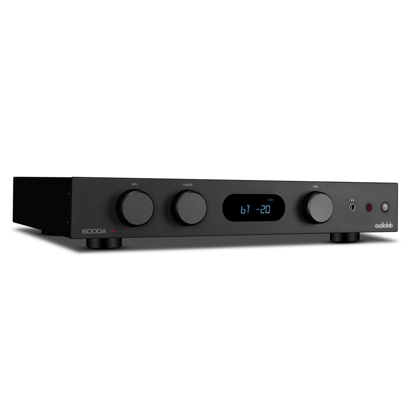 Audiolab 6000A MKII Black Angled View