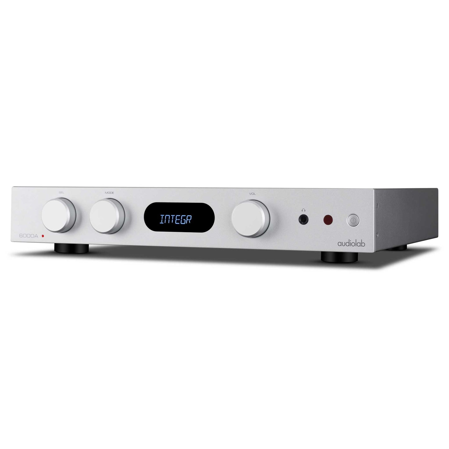 Audiolab 6000A MKII Silver Angled View