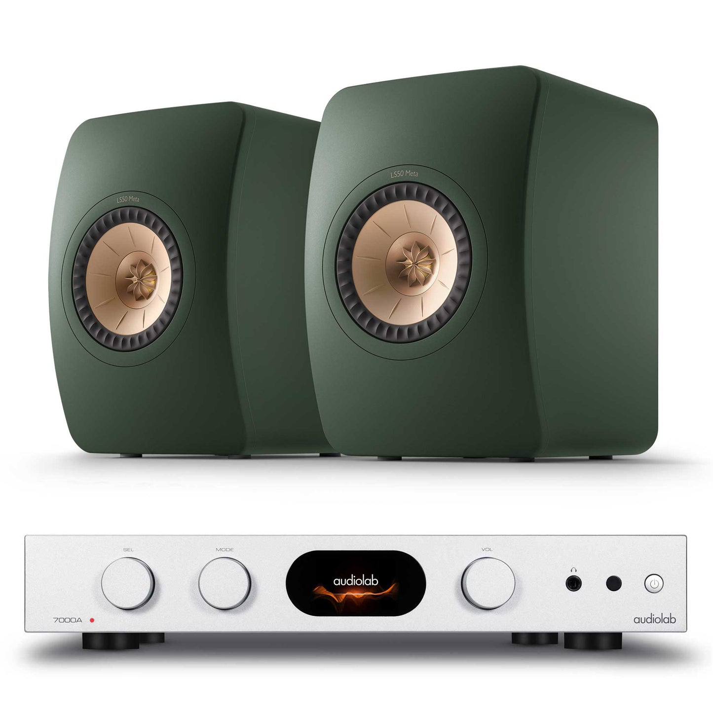 Audiolab 7000A + KEF LS50 Meta + Cables