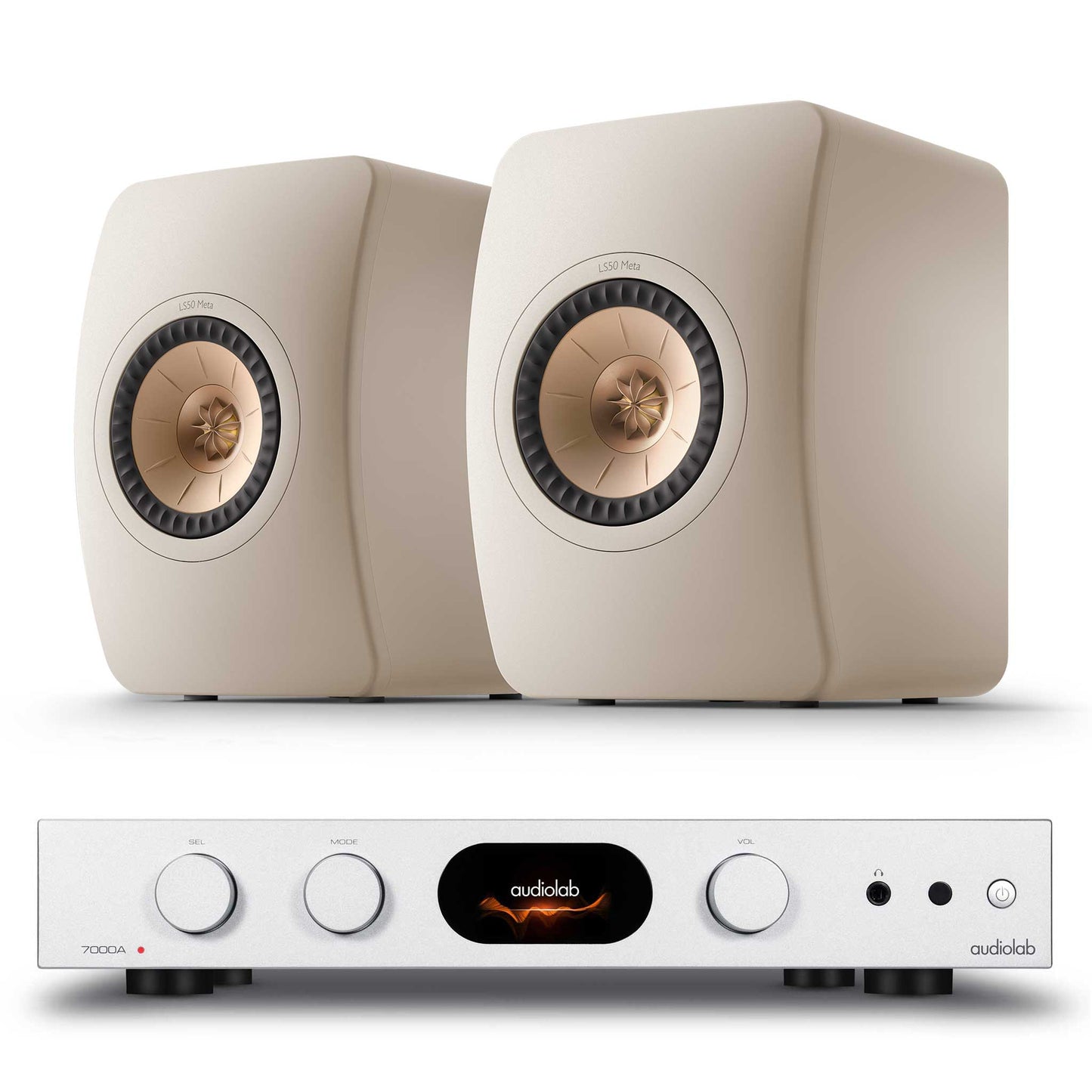 Audiolab 7000A + KEF LS50 Meta + Cables