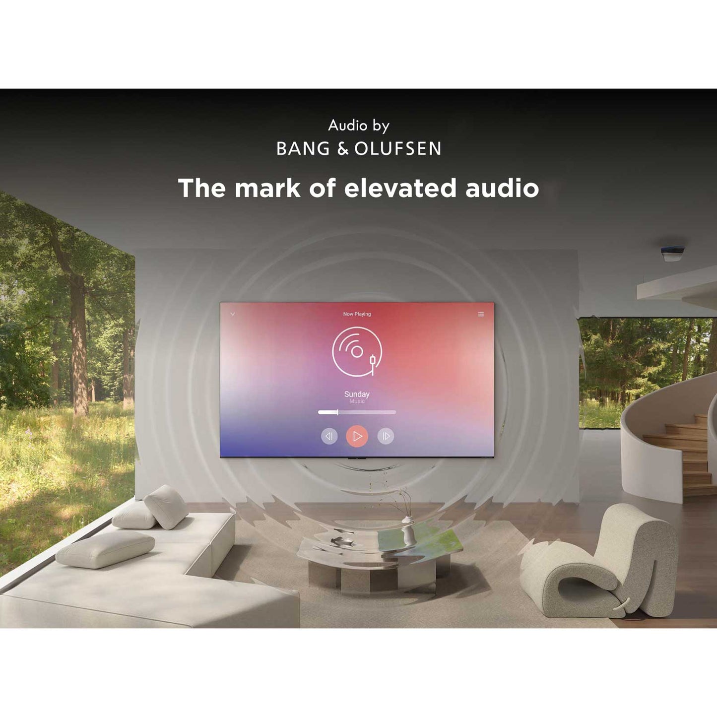 TCL Q7C-UK Audio by Bang & Olufsen