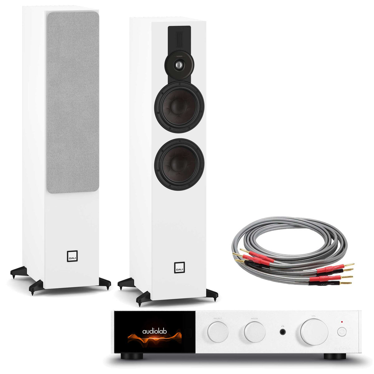 Audiolab 9000A Silver with Dali SONIK 7