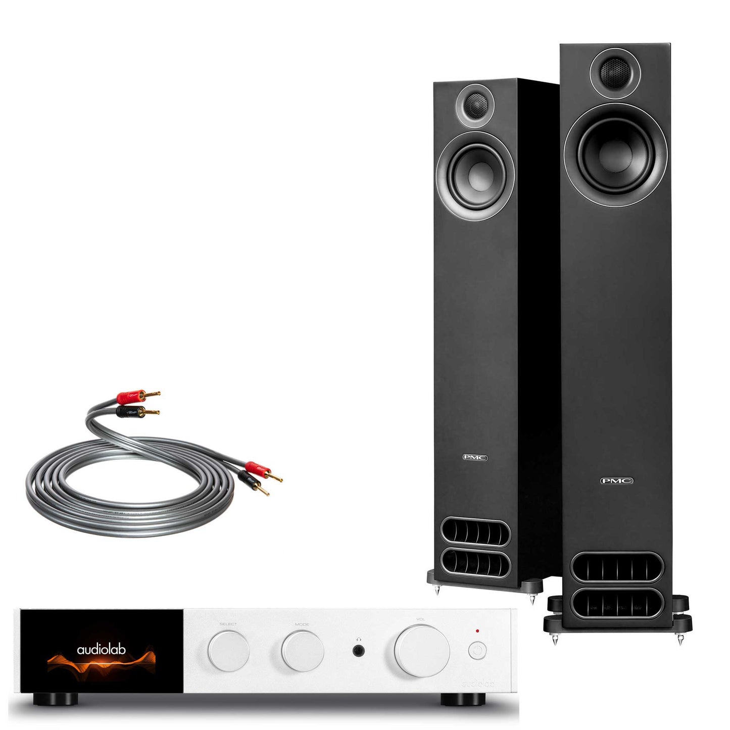 Audiolab 9000A Silver with PMC prodigy5