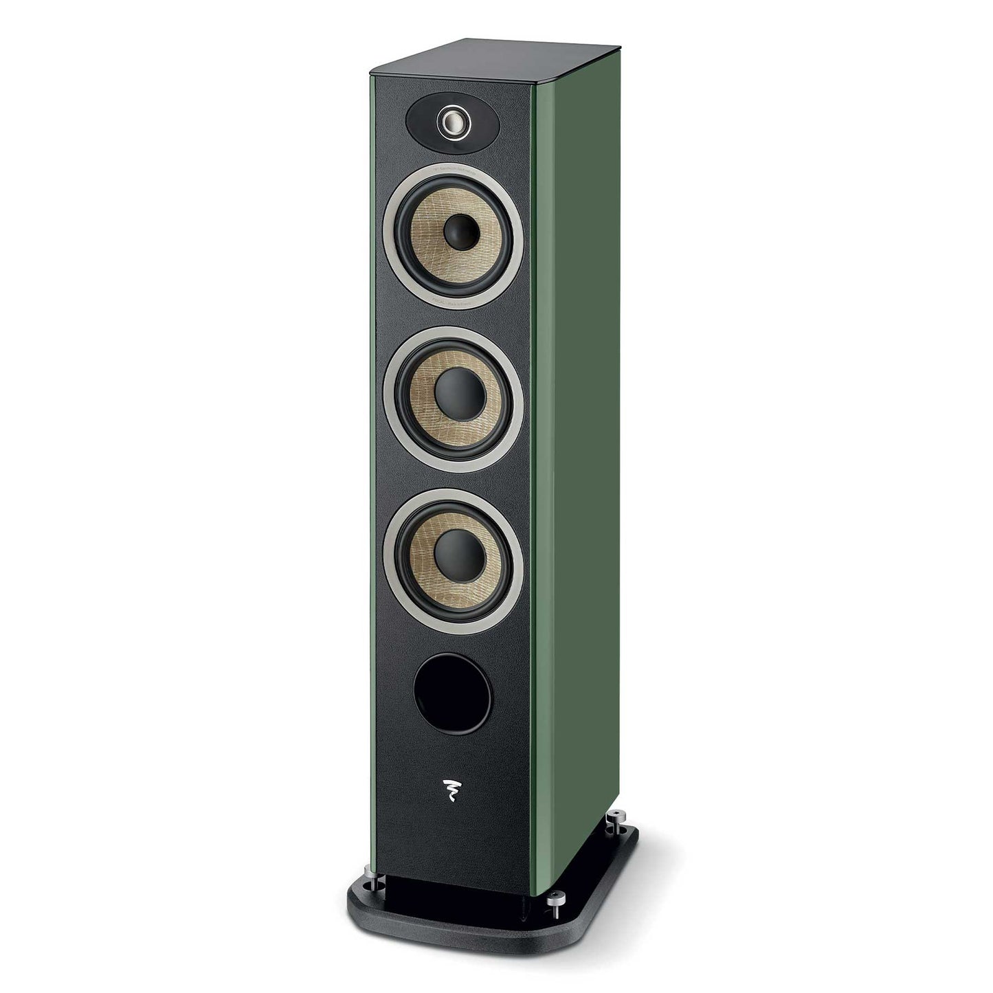 Focal Aria Evo X N°2 Moss Green High Gloss Angled View
