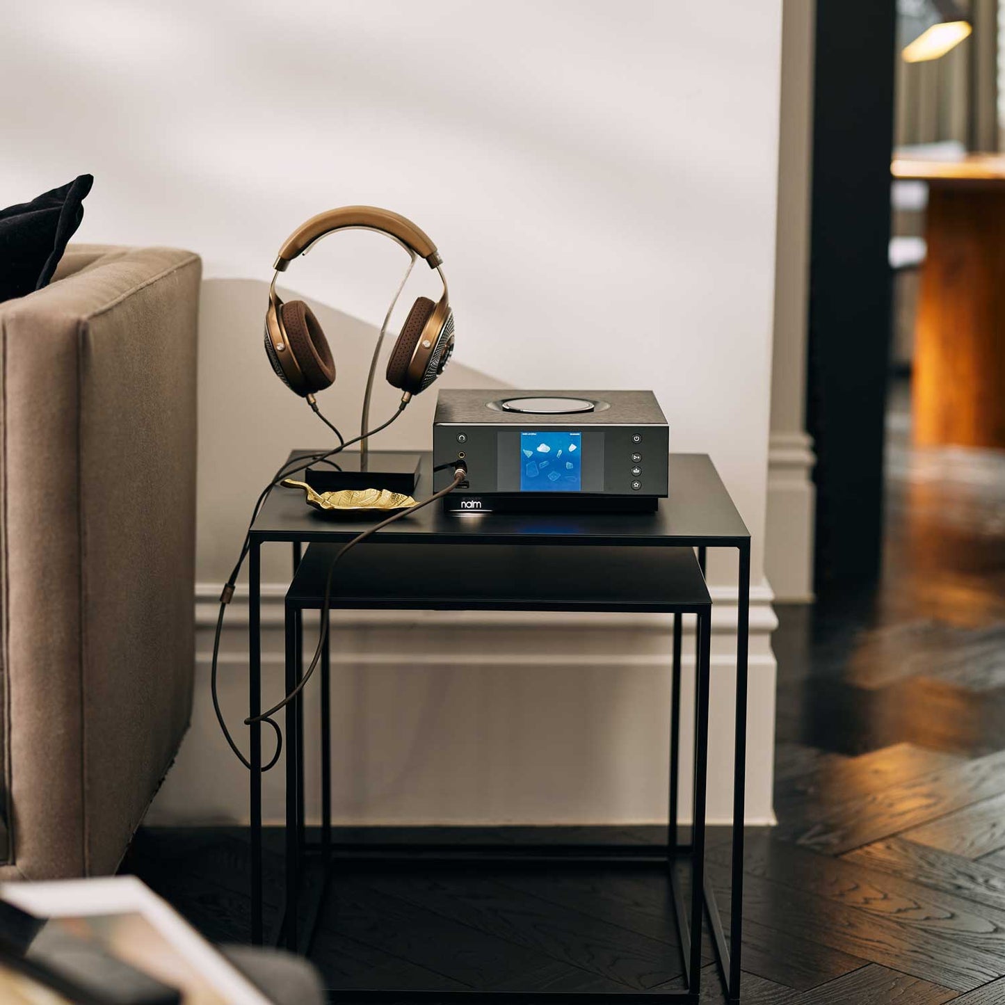 Naim Uniti Atom Headphone Edition On Table