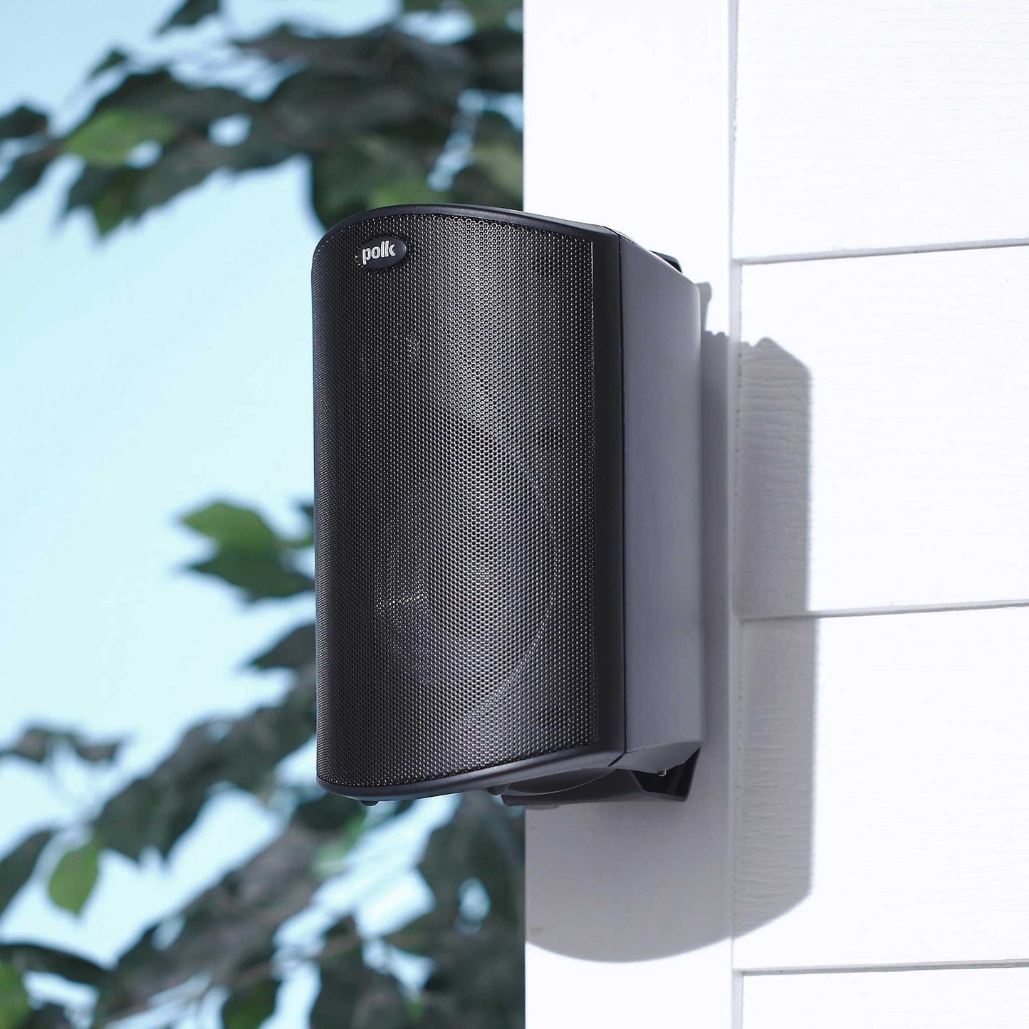 Polk Atrium 4 Outdoor Speakers Black Wall Mounted