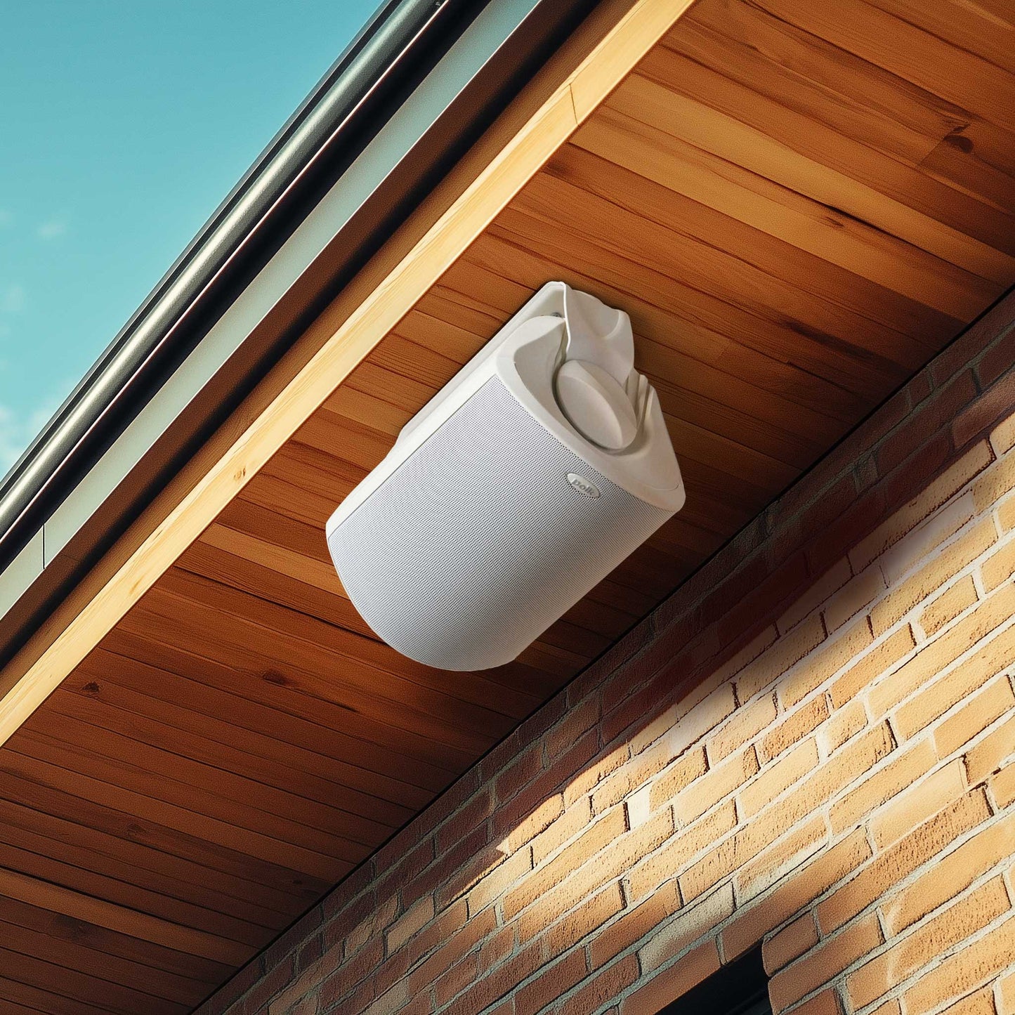 Polk Atrium 5 Outdoor Speakers White Flexible Mounting Options