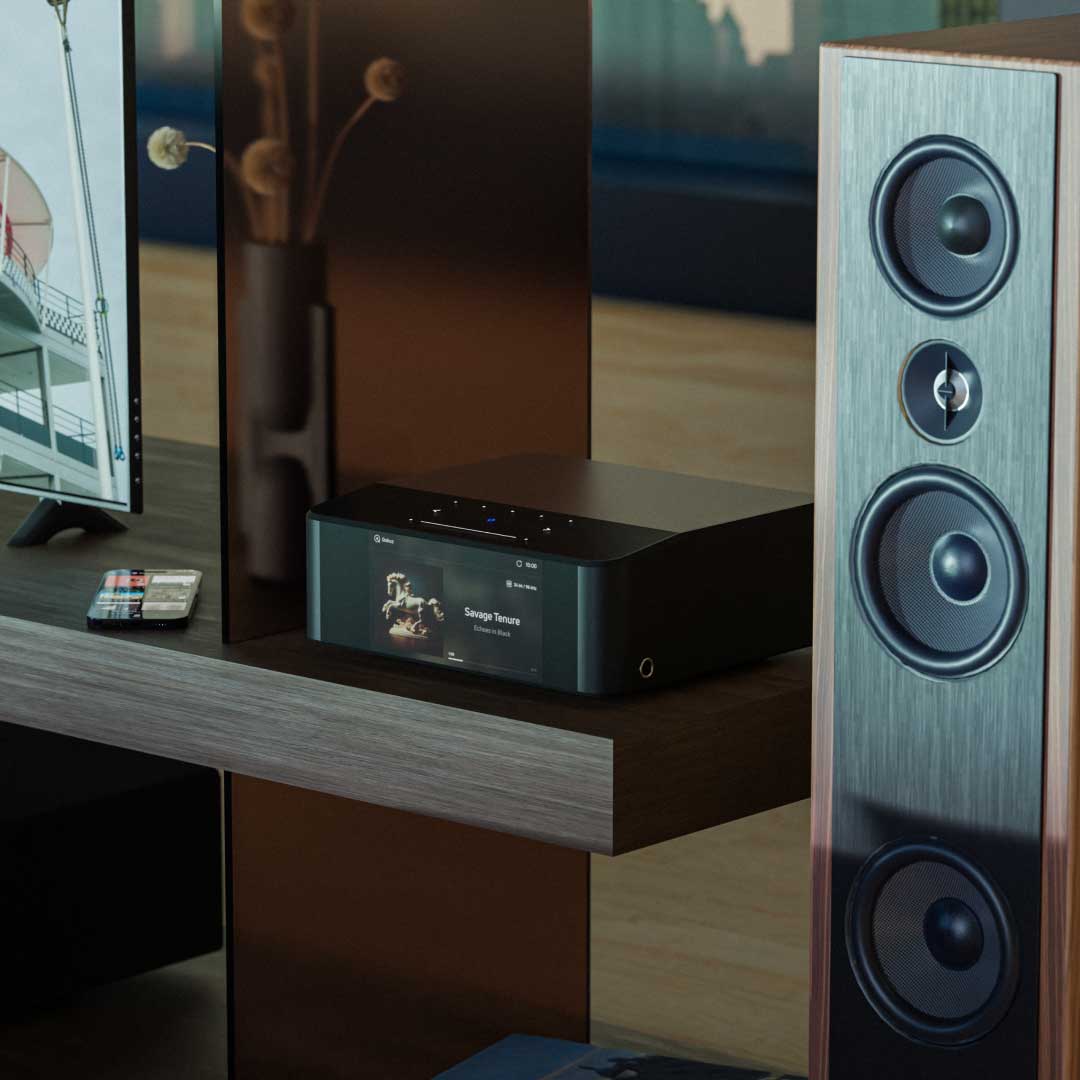 Bluesound Node Icon On Shef