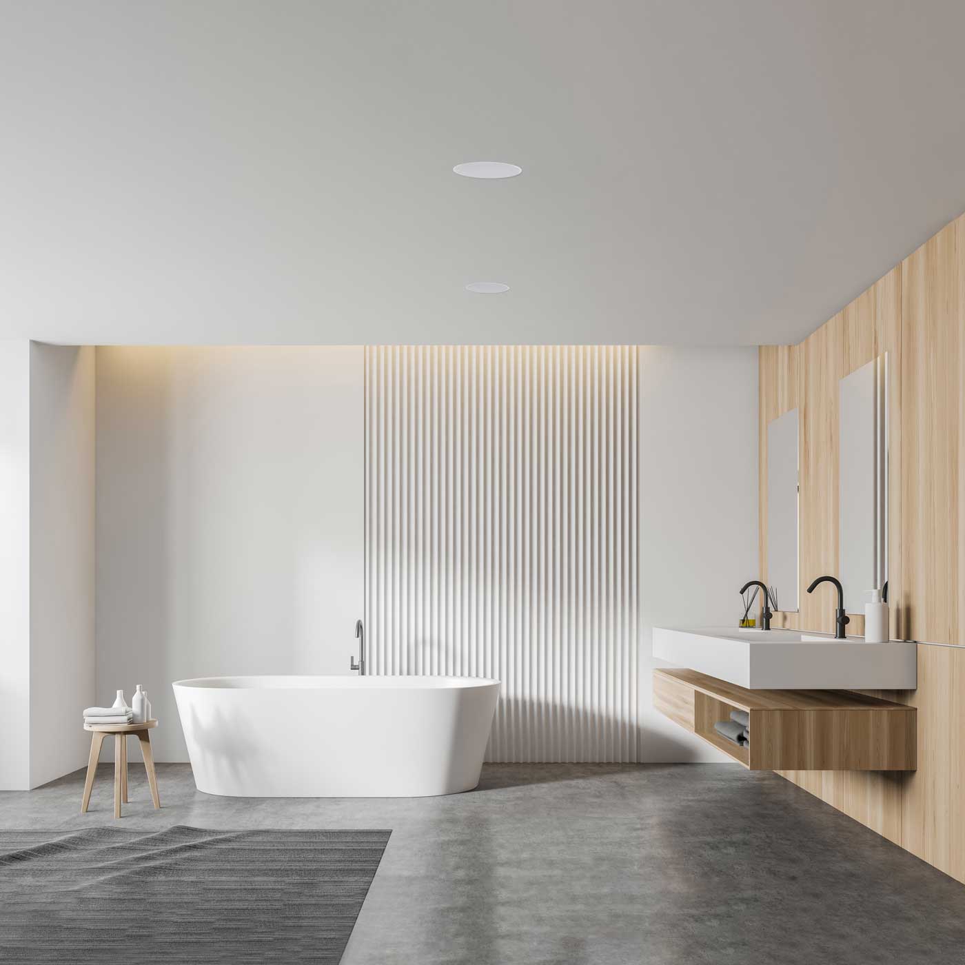 Monitor Audio C1 Series Bathroom Setting