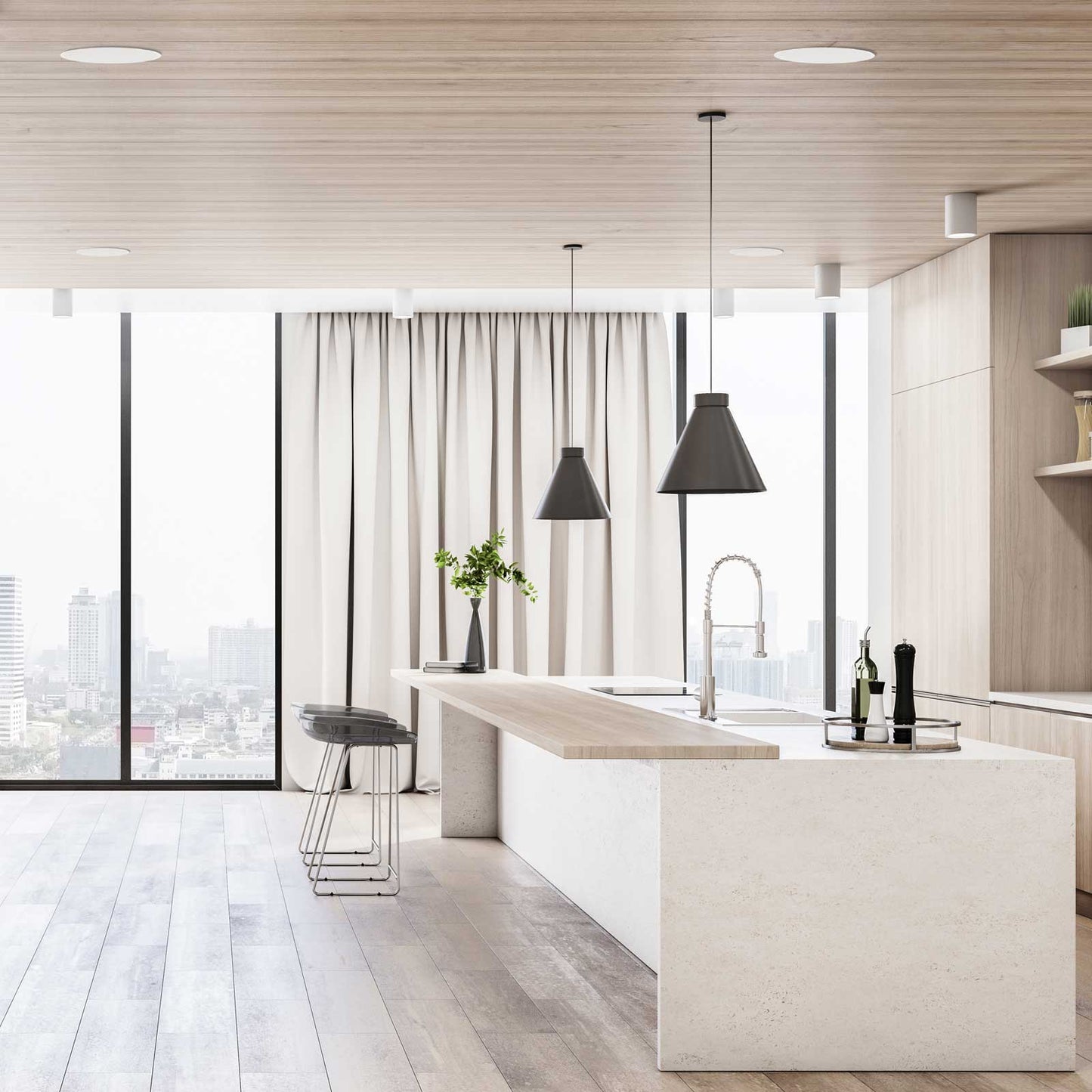 Monitor Audio Creator Series In-Ceiling Speakers Kitchen