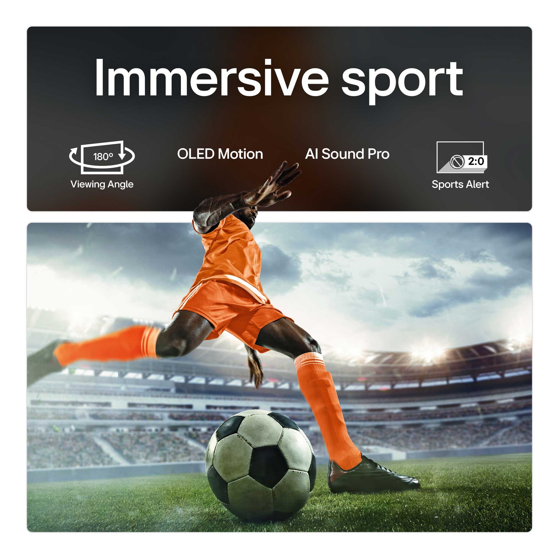 LG C5 OLED Immersive Sport