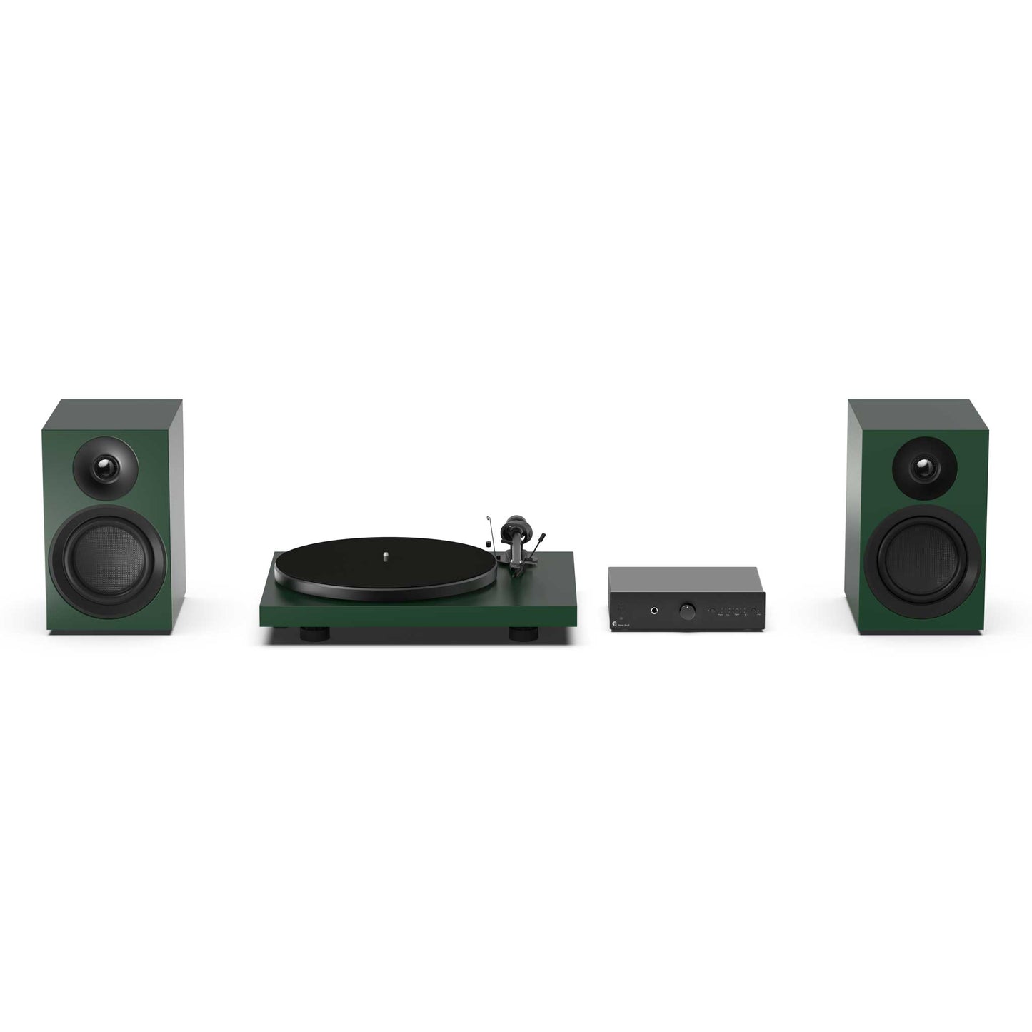 Pro-Ject Colourful Audio System E Green Satin