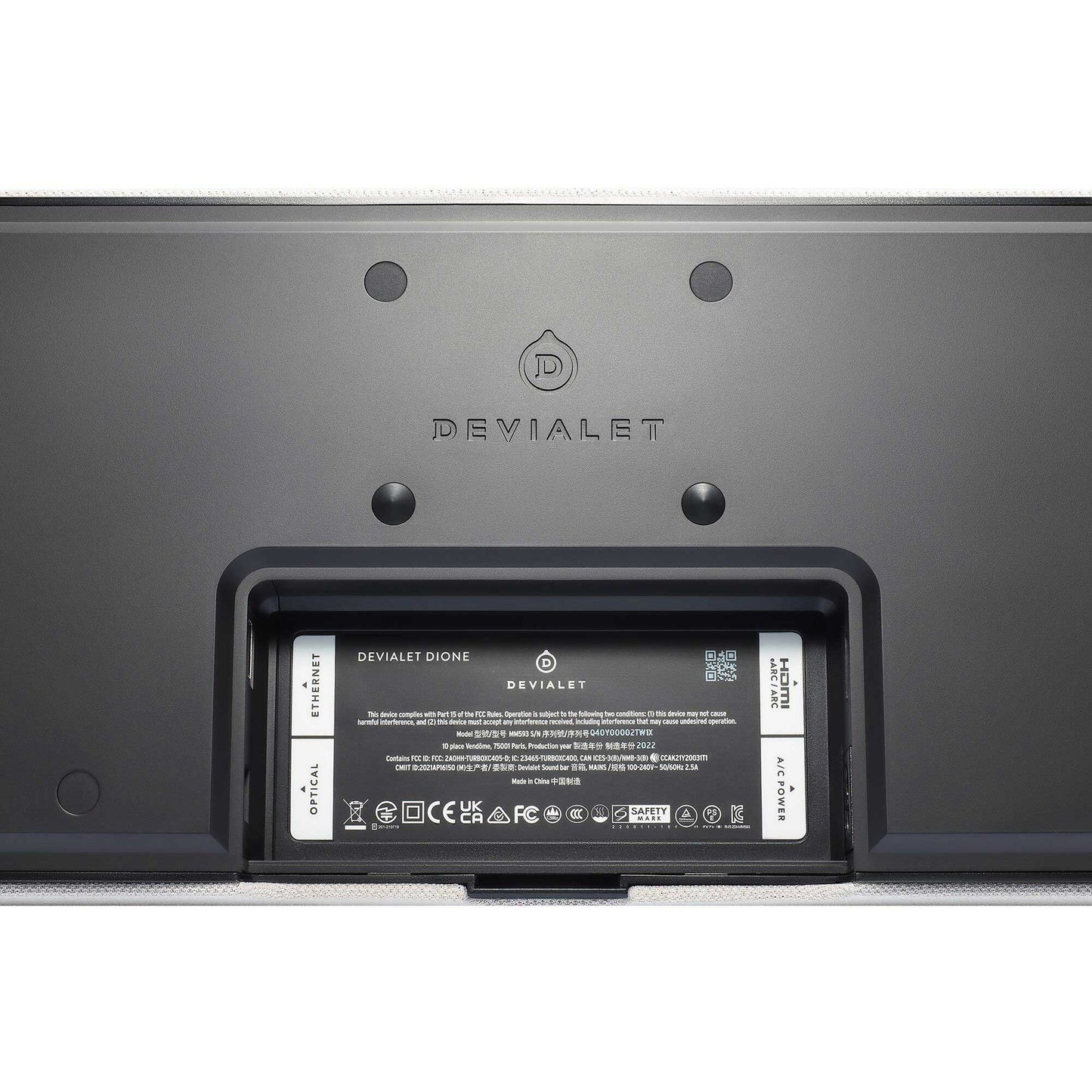 Devialet Dione Inputs