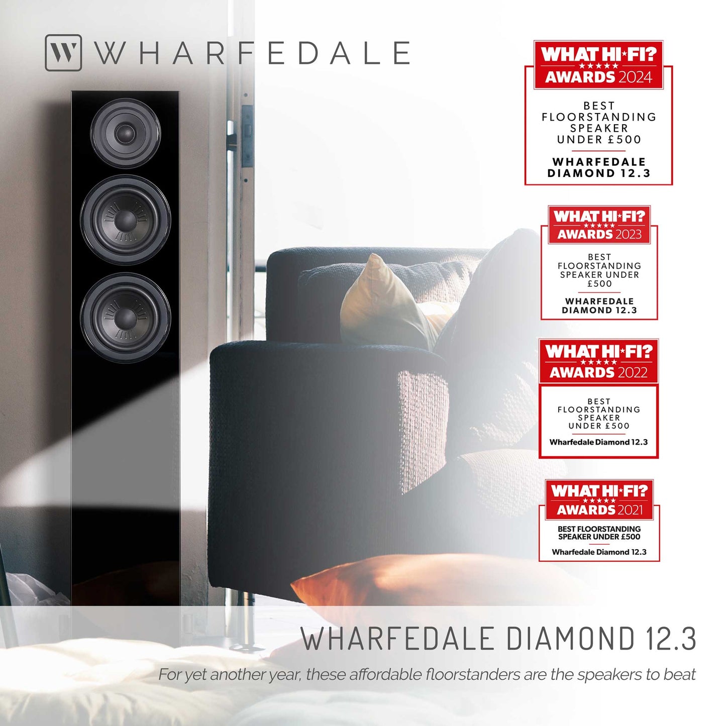 Wharfedale Diamond 12.3 Award Winner
