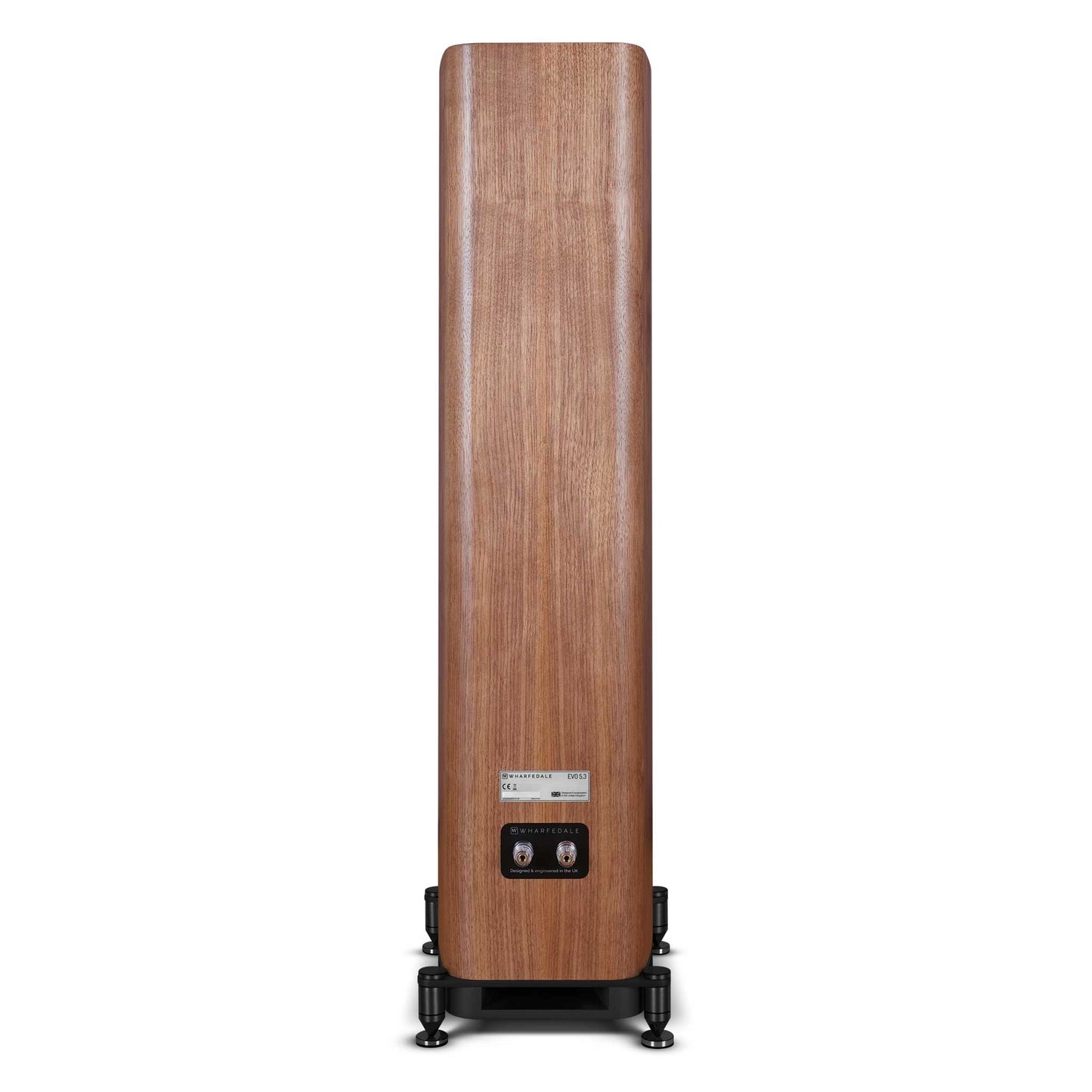 Wharfedale Evo 5.3 Walnut Rear View