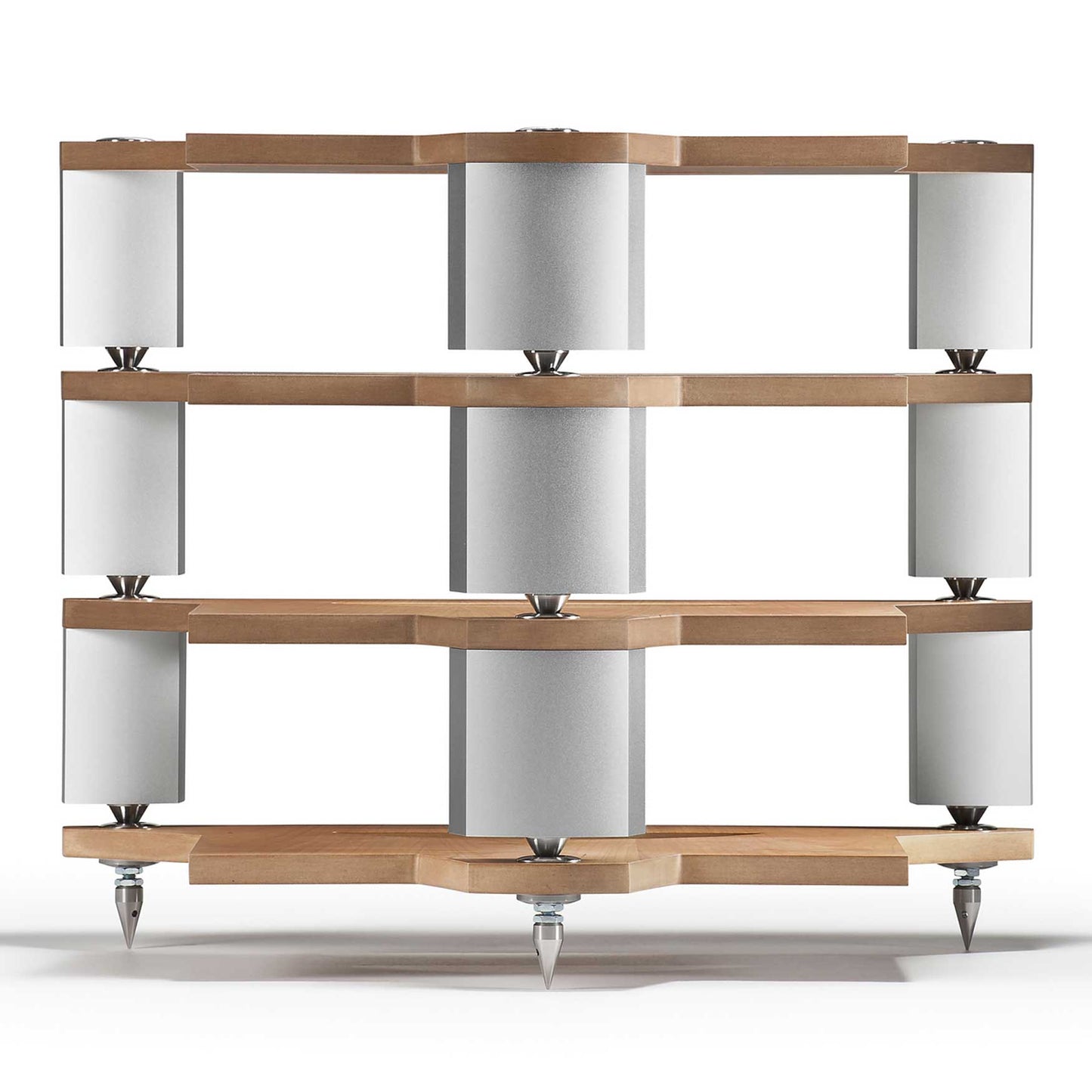 Naim FraimLite Rack Cherry / Silver Rear