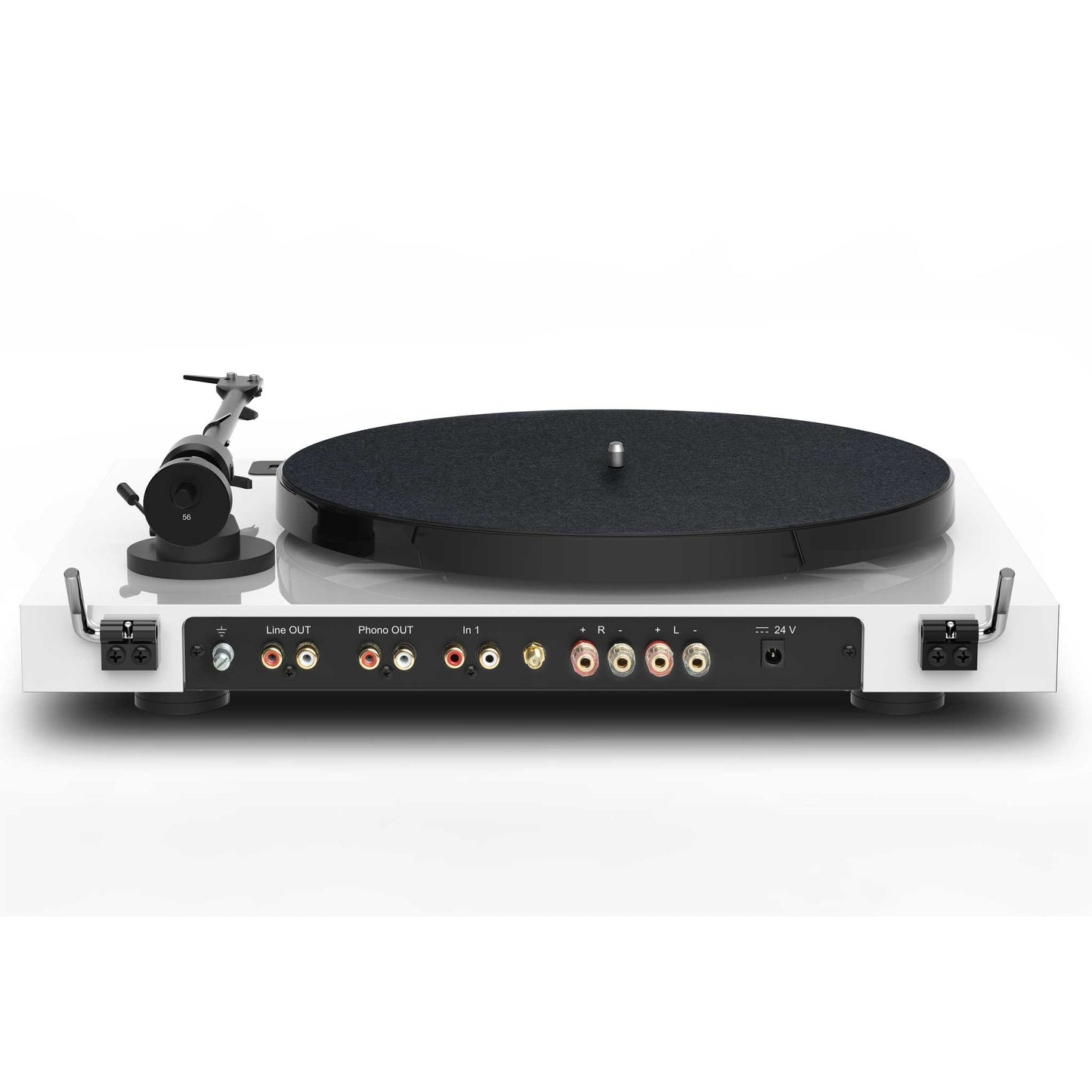 Pro-Ject Juke Box E1 White Rear