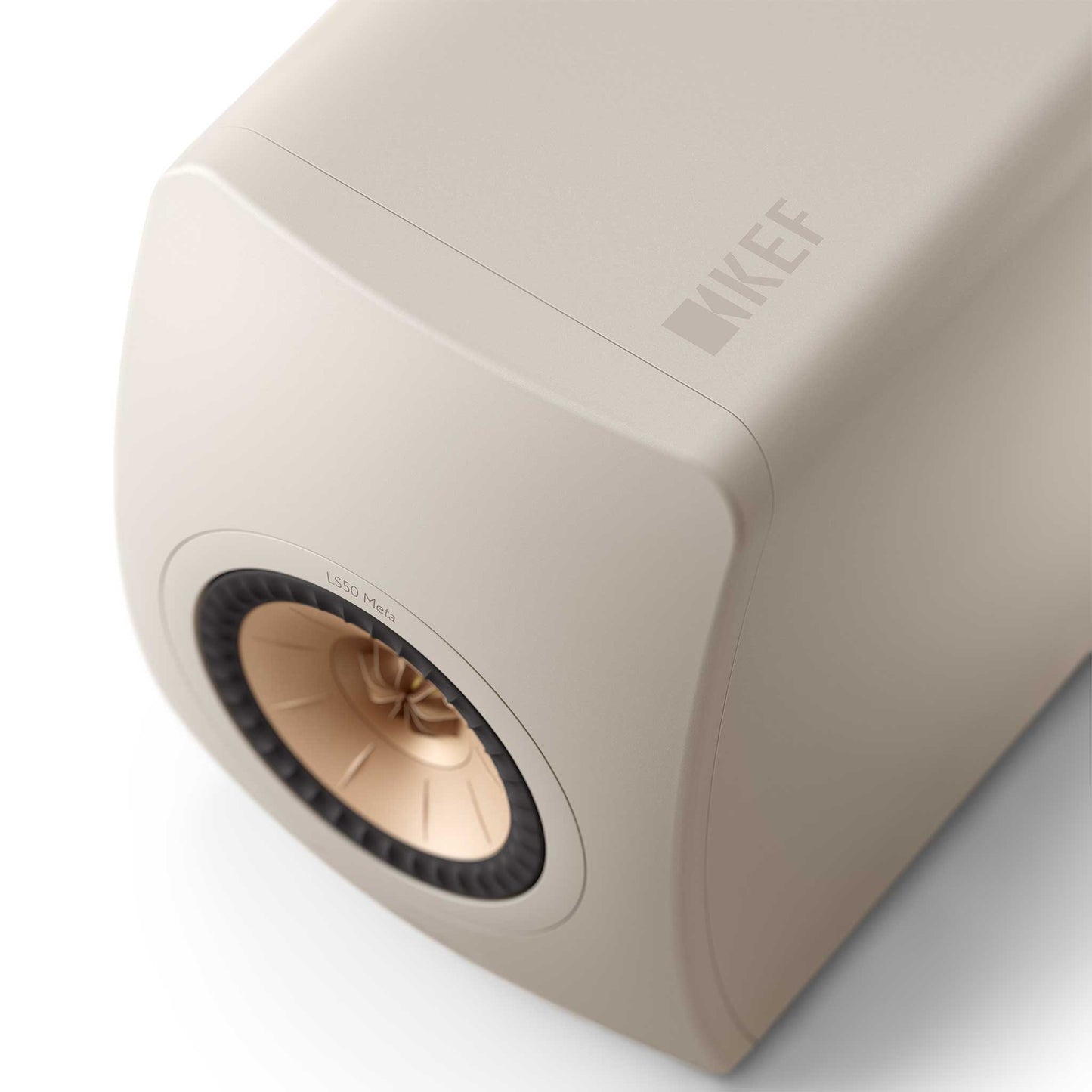 KEF LS50 Meta Sand Shell Top View