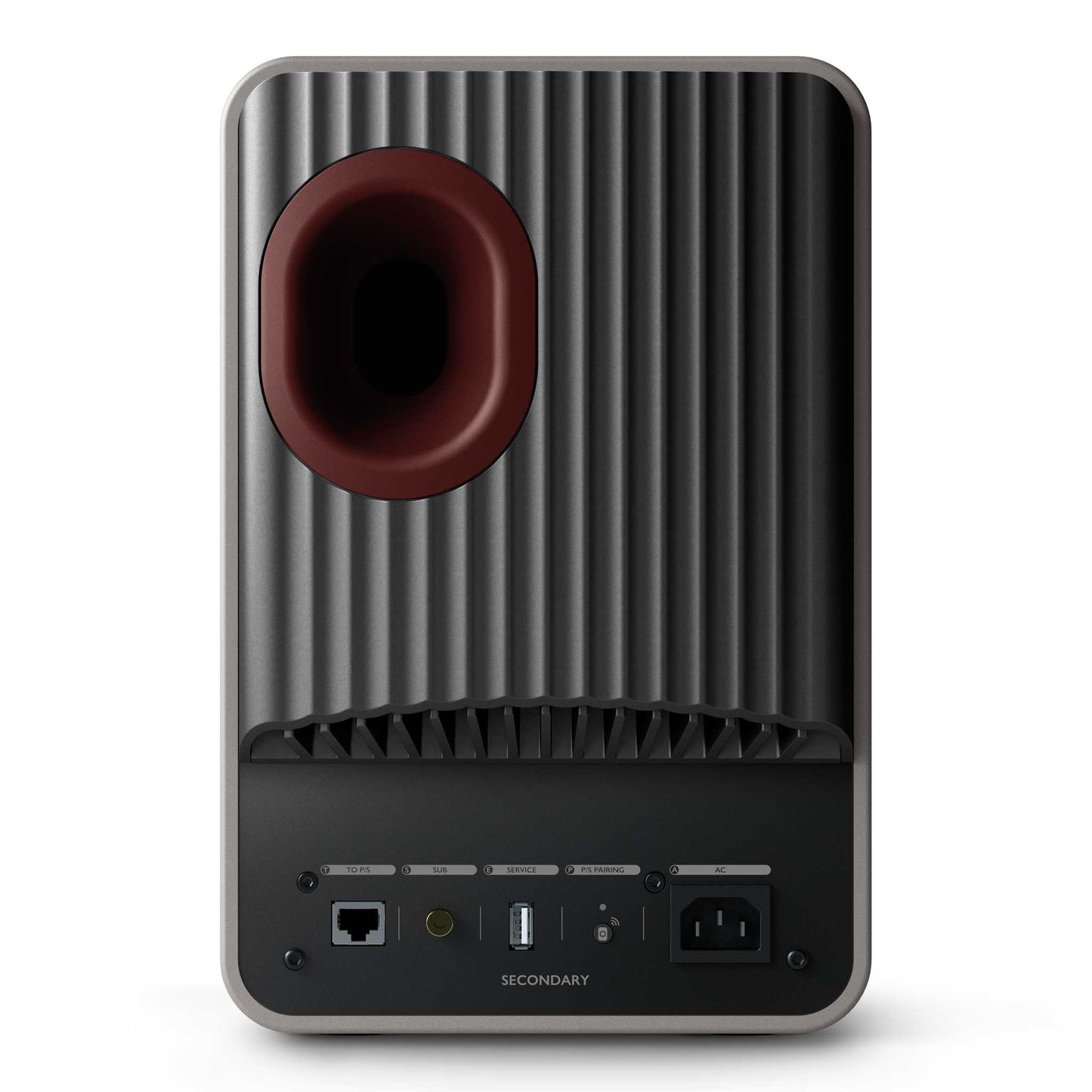KEF LS50 Wireless II Titanium Grey Rear