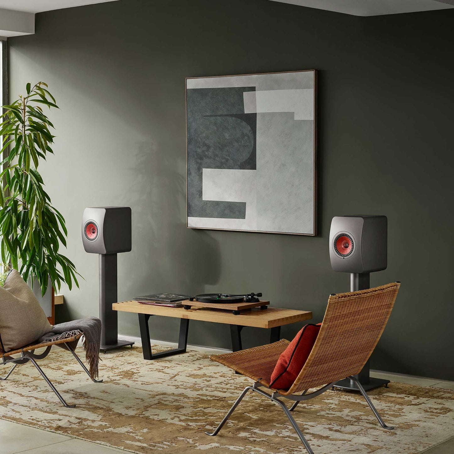 KEF LS50 Wireless II Room Setting