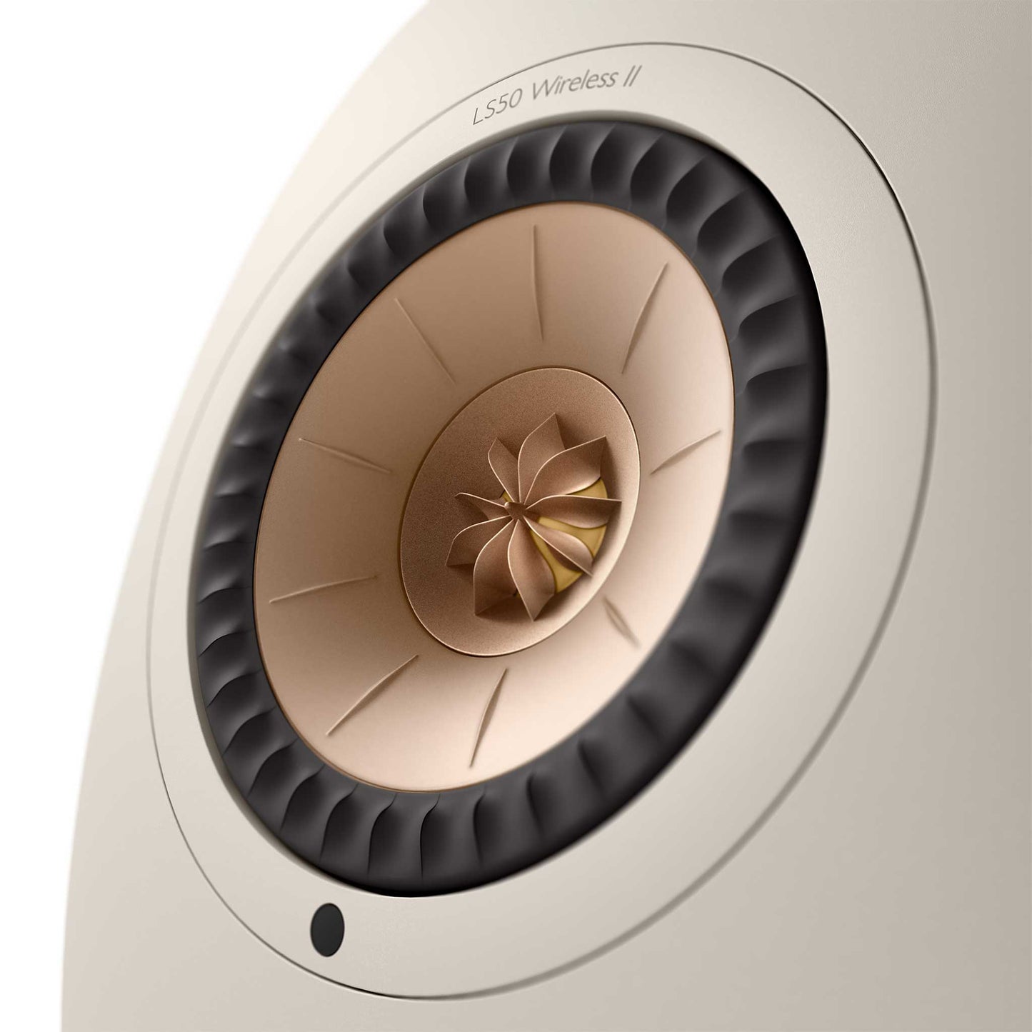 KEF LS50 Wireless II Sand Shell Detail