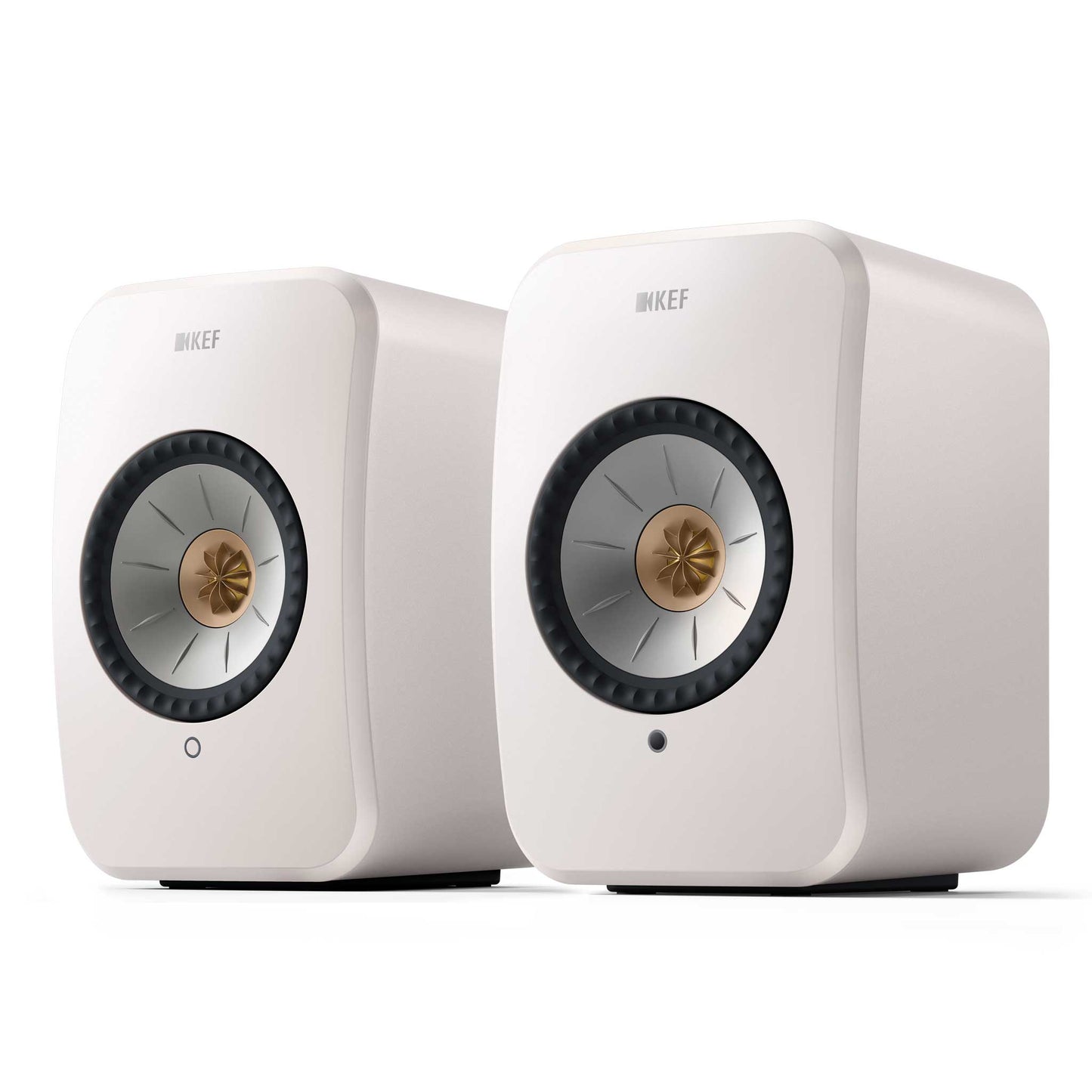 KEF LSX II Wireless Speakers Mineral White
