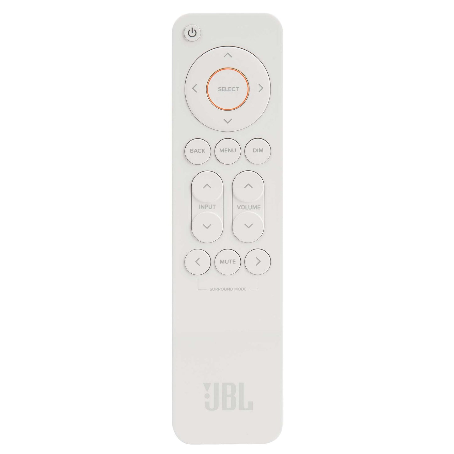 JBL MA7100HP White Remote Control