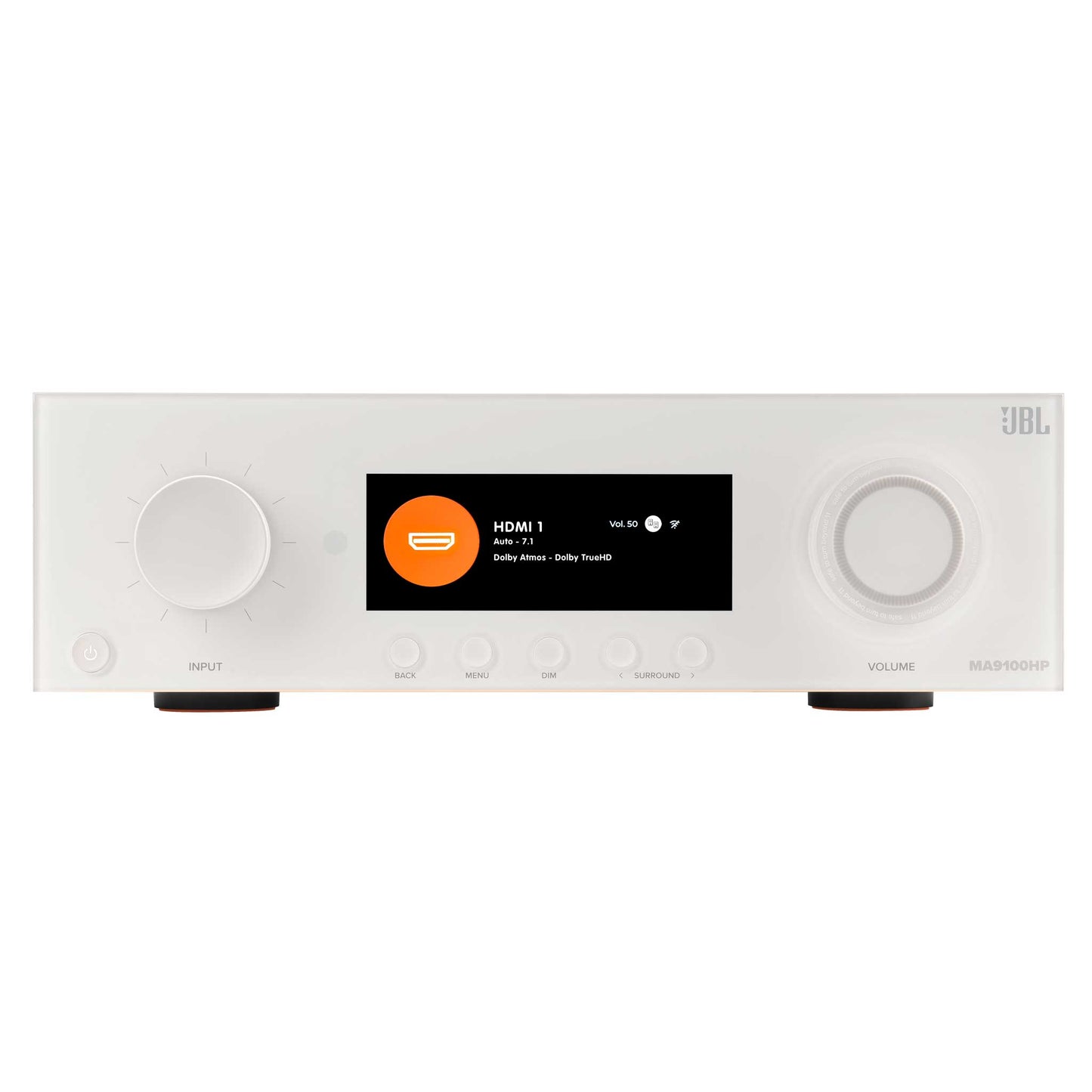 JBL MA9100HP White Front Face