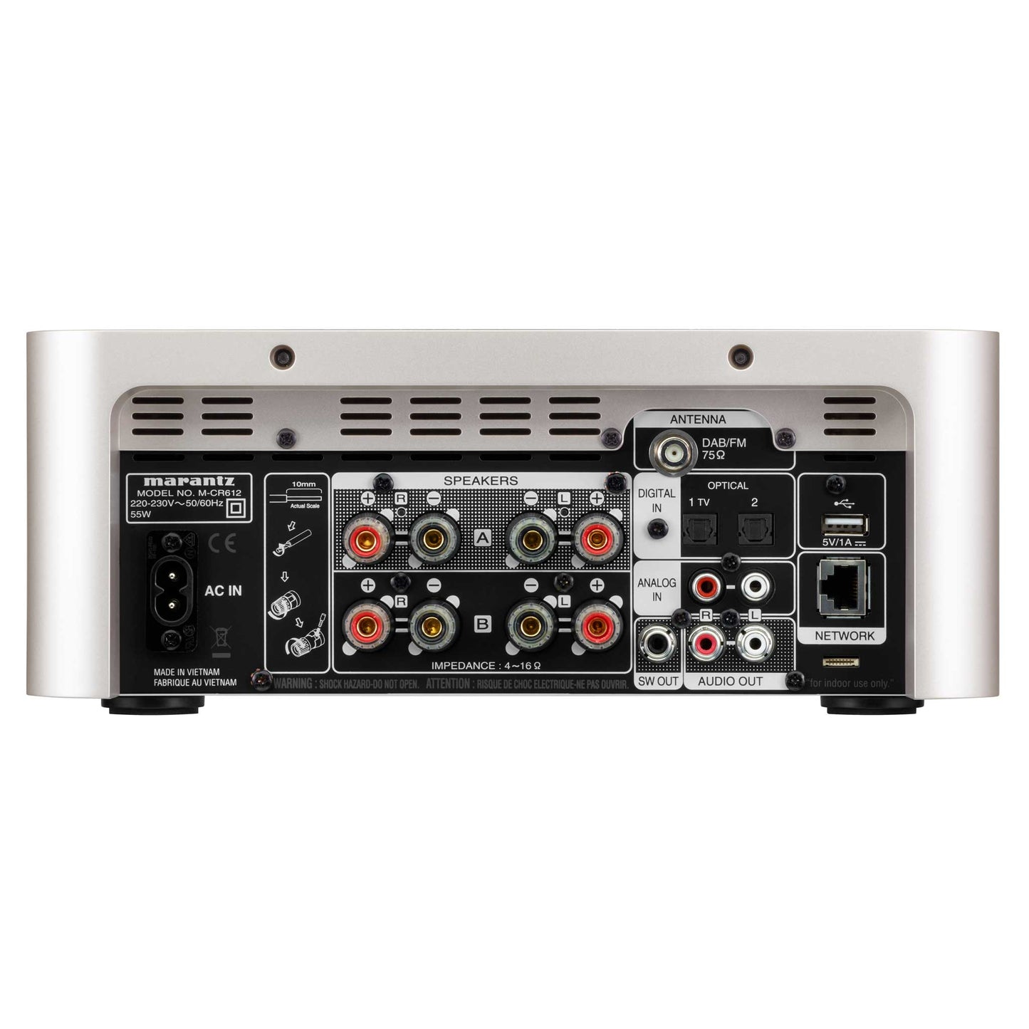 Marantz Melody X Rear View