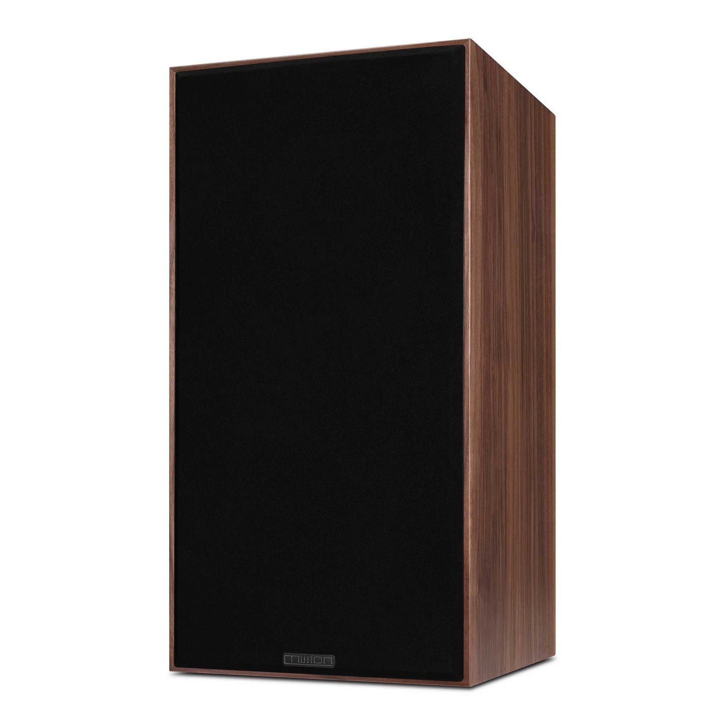 Mission 700 Bookshelf Speakers Walnut Pearl Grille On