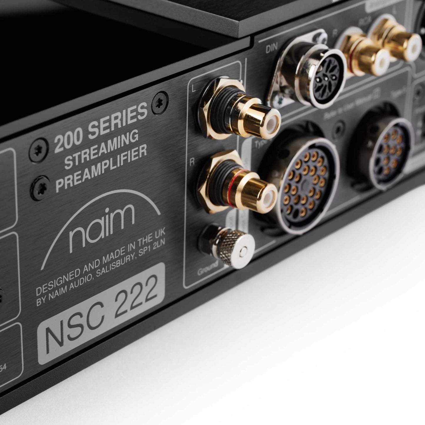 Naim NSC 222 Rear Detail