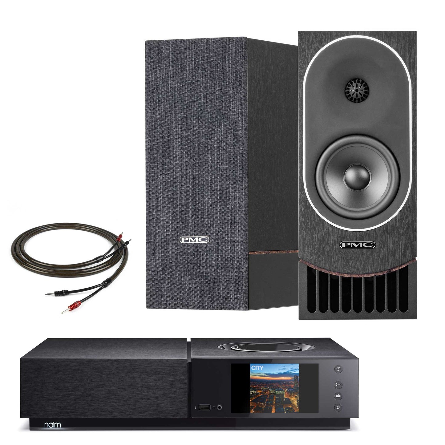 Naim Uniti Nova with PMC Prophecy 1 Blackened Walnut