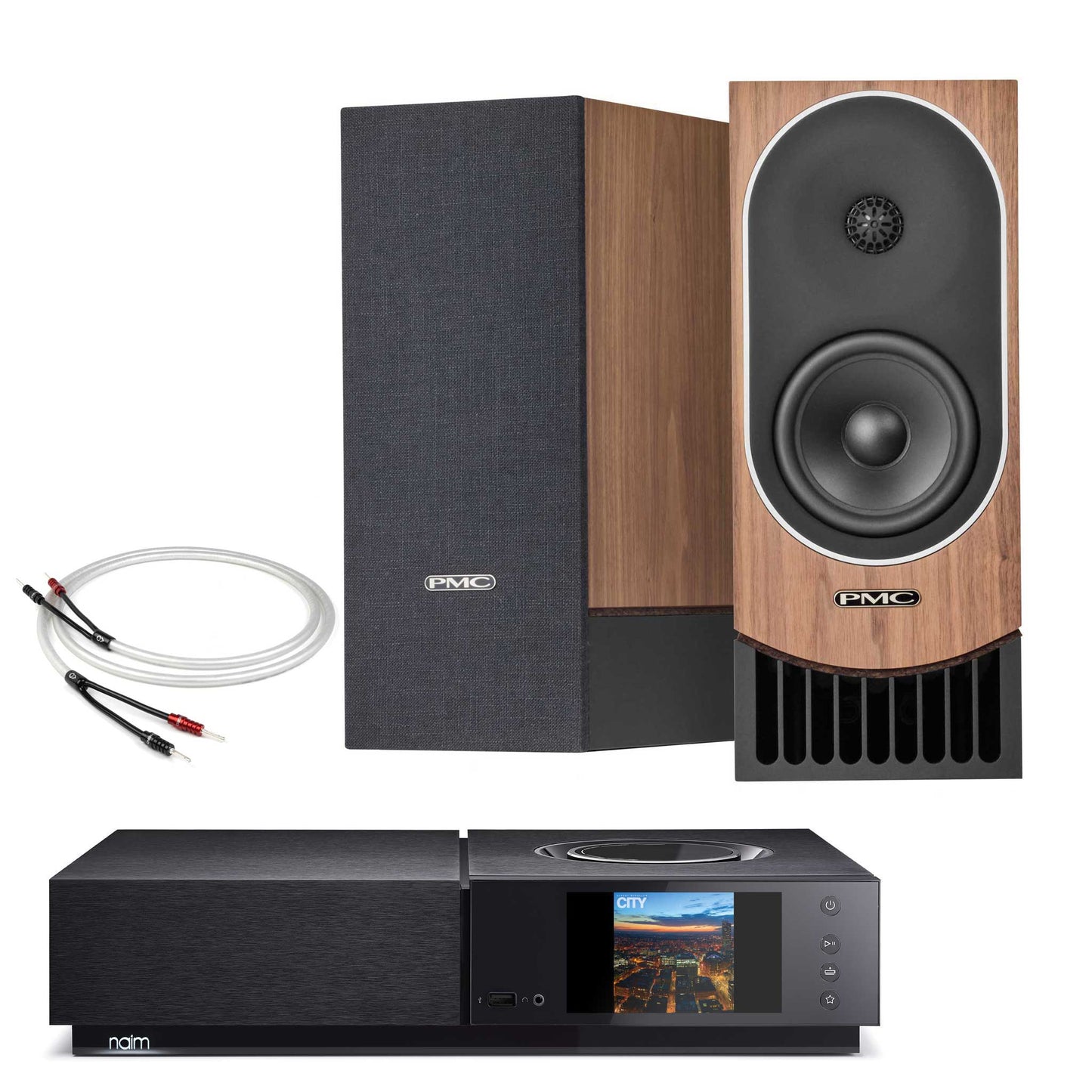 Naim Uniti Nova with PMC Prophecy1 Natural Walnut