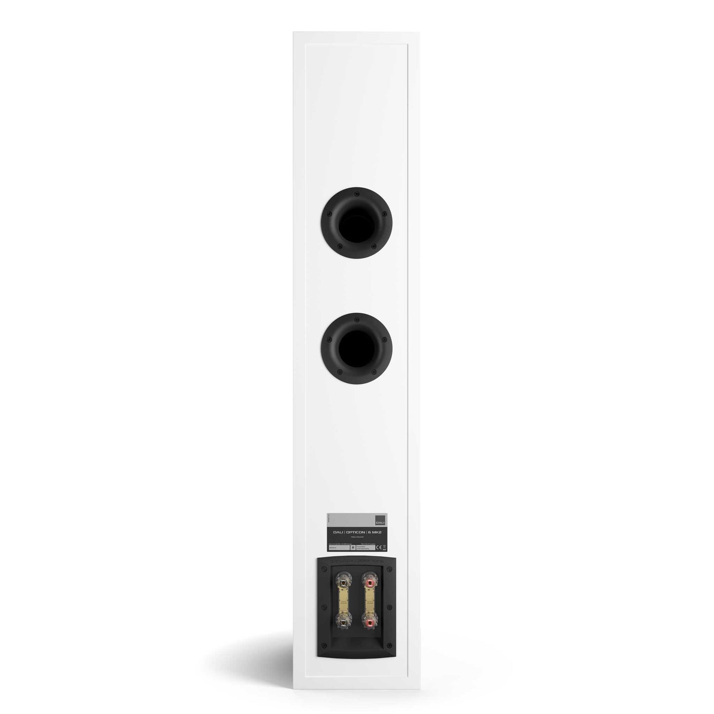 Dali Opticon 6 MK2 Satin White Rear View