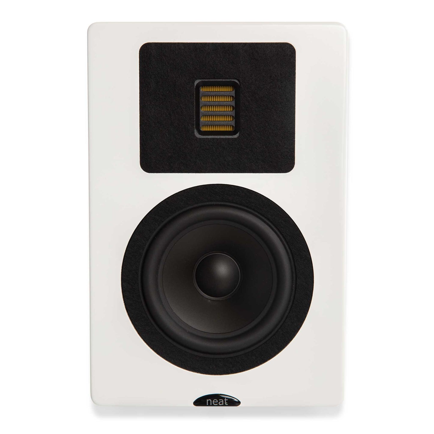 Neat Petite Classic Satin White Front View