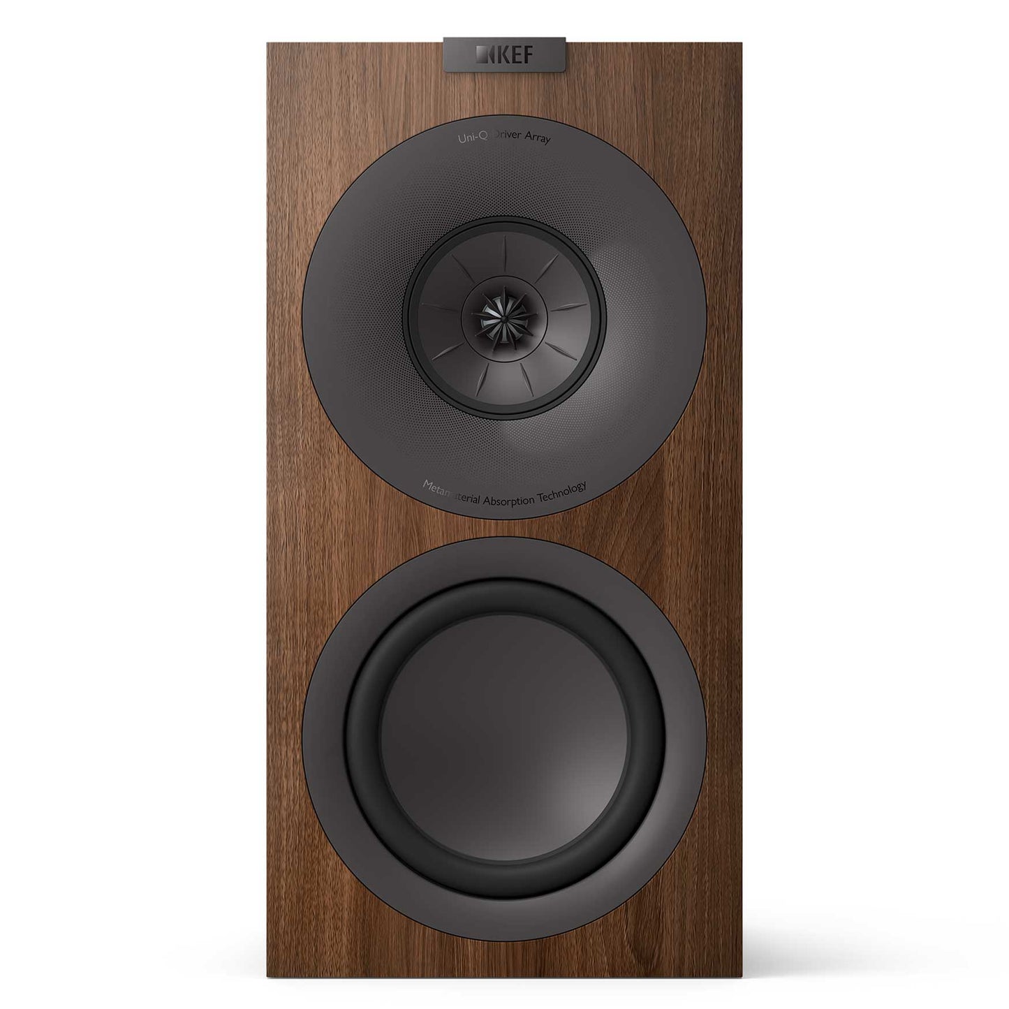KEF Q Concerto Meta Walnut Front View