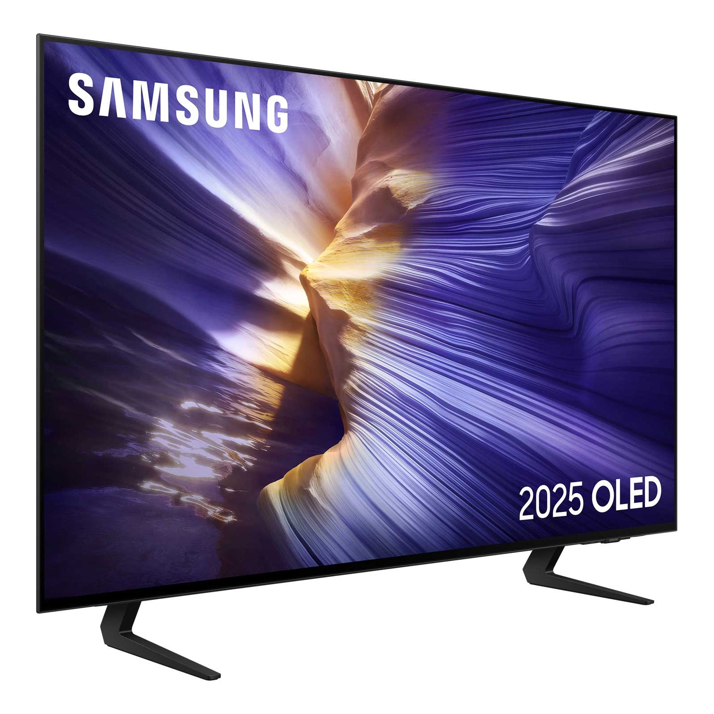 Samsung QE42S90F 42" OLED TV Angled View