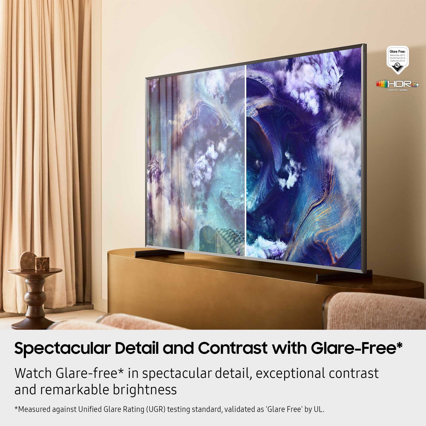 Samsung QN90F Glare Free