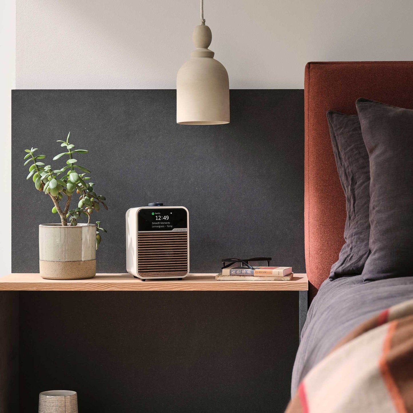 Ruark Audio R1S Light Cream Room Setting