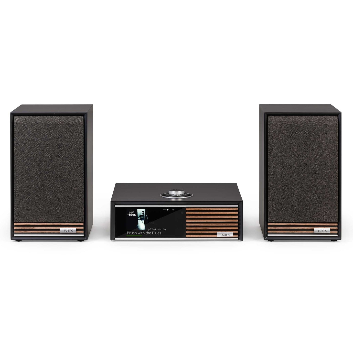Ruark Audio R610 with Sabre-R Speakers Charcoal