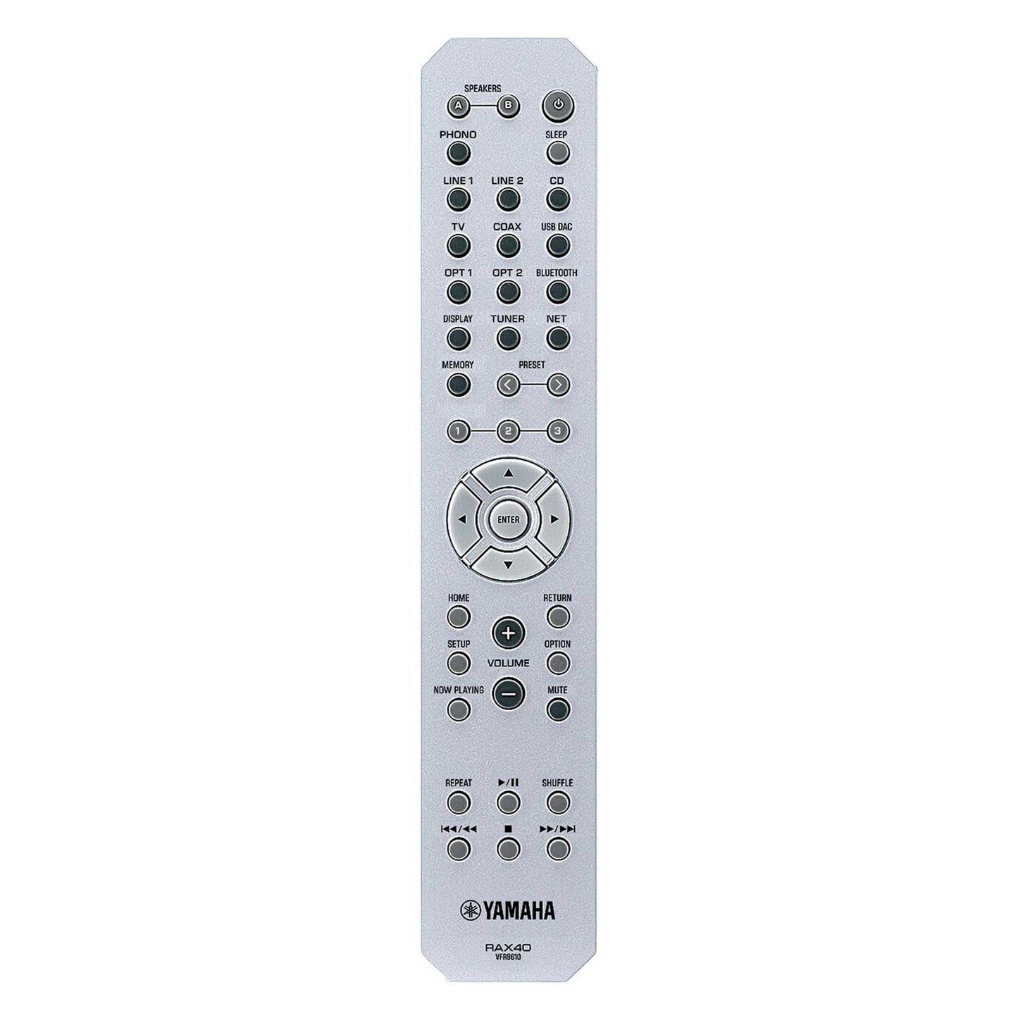 Yamaha R-N1000A Remote Control
