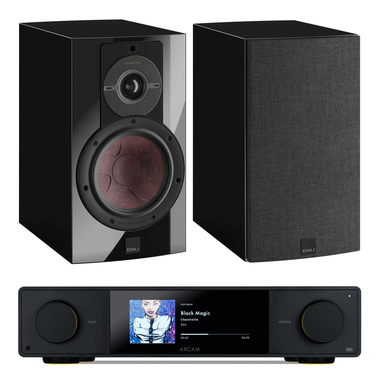 Arcam SA35 + Dali Rubikore 2 + Cables