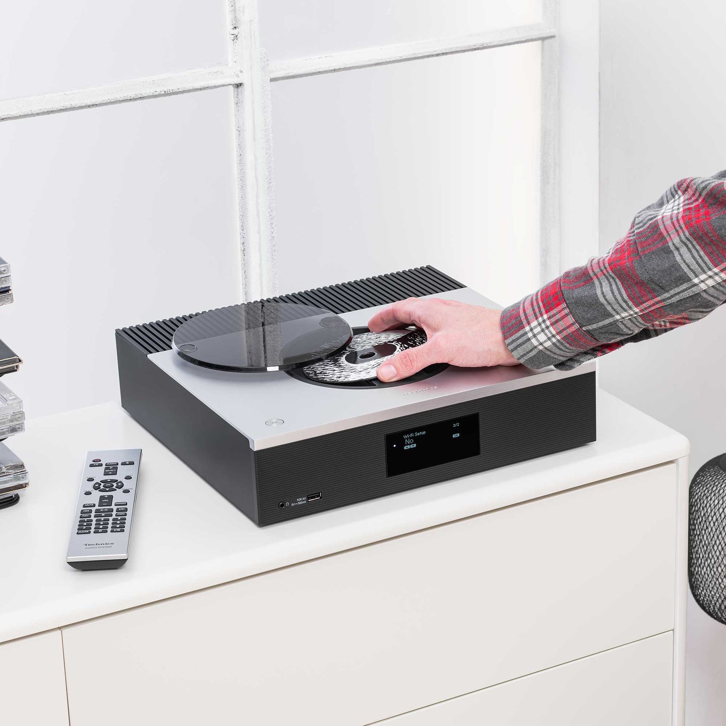 Technics SA-C600 Silver CD