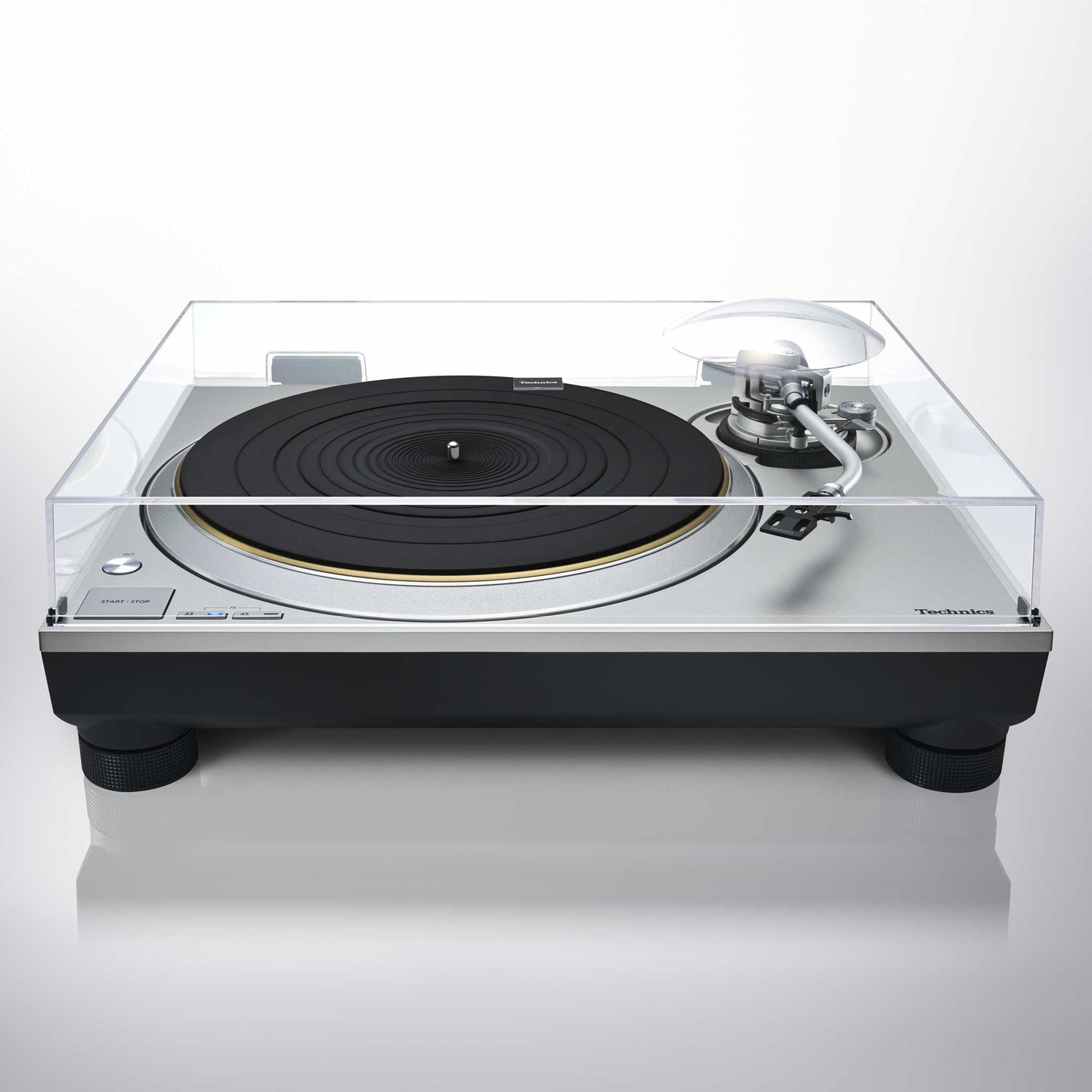 Technics SL-1300G Silver With Perspex Cover