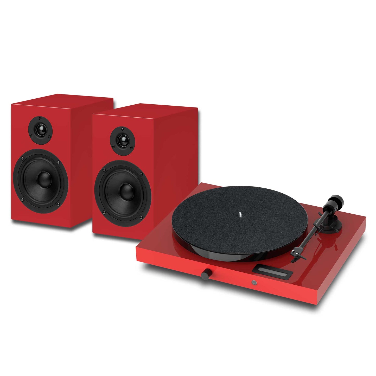 Pro-Ject Juke Box E1 Turntable Set Red
